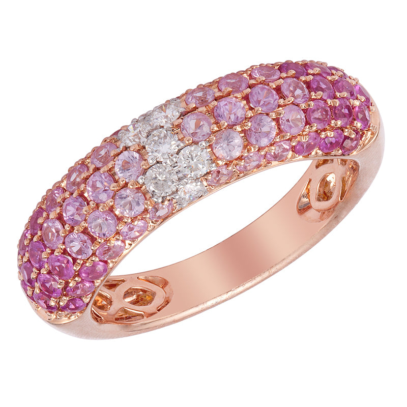 light pink chic ring