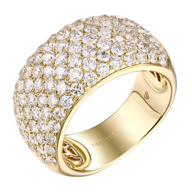 pave diamond ring