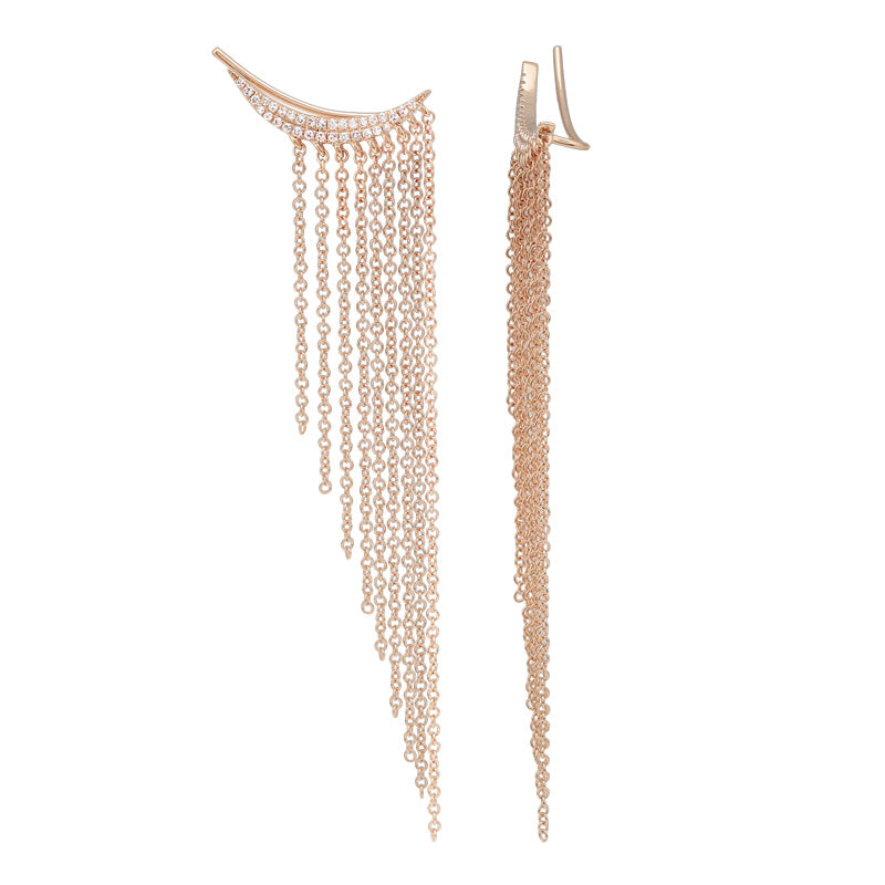 WATERFALL diamond EARRINGS