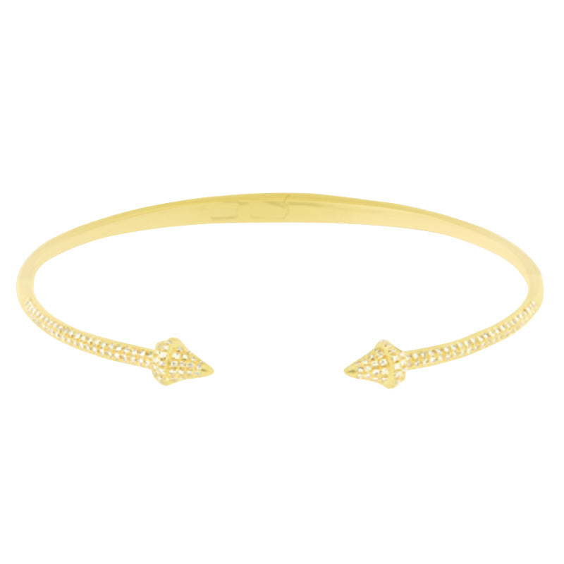 diamond nail bangle