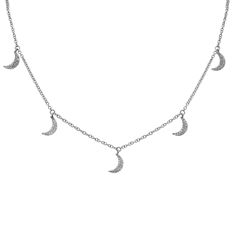 Moon Diamond Choker