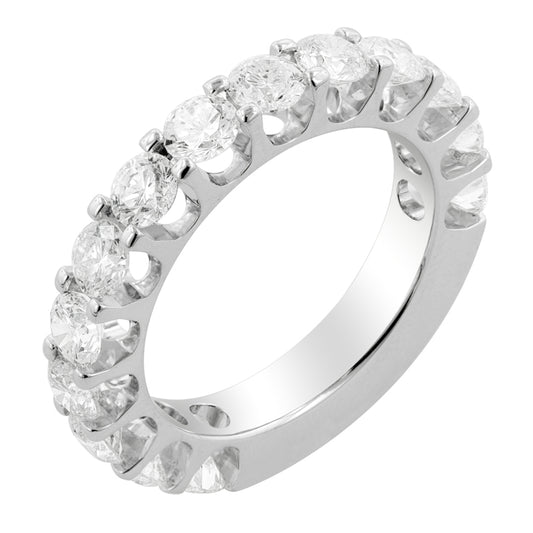 eternity diamond ring  2.5ct
