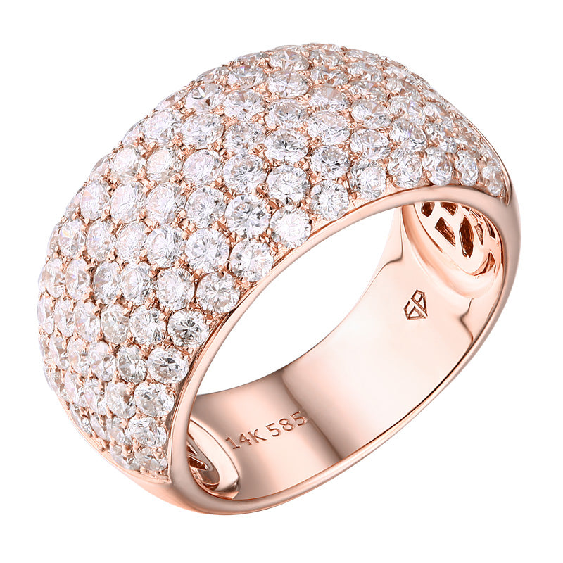 pave diamond ring